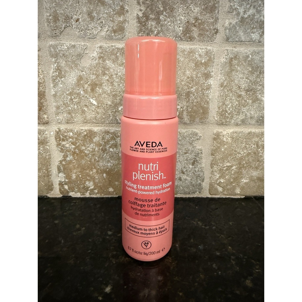 Aveda Nutriplenish Styling Treatment‎ Foam, 6.7 oz NEW
